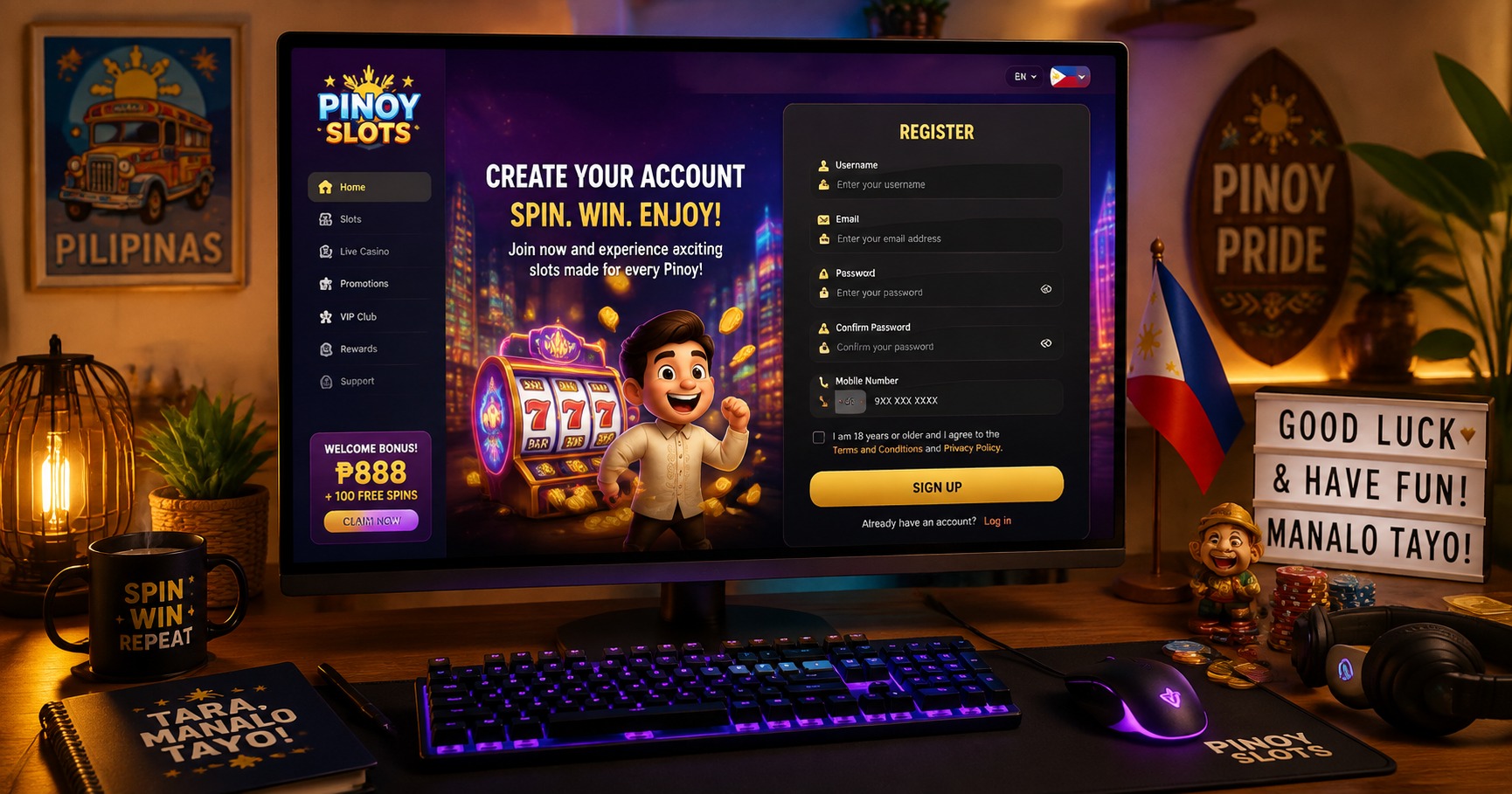How to 777pinas register for an Exciting Slot Experience - image 2