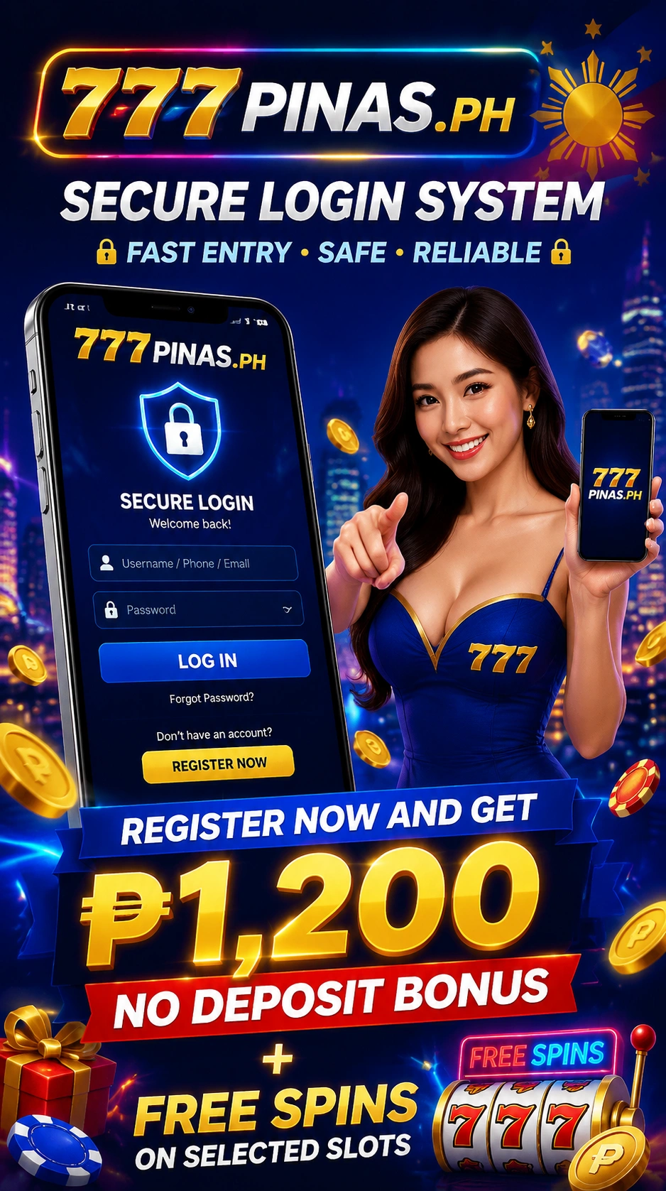 777PINAS support image for mobile browsing and quick help