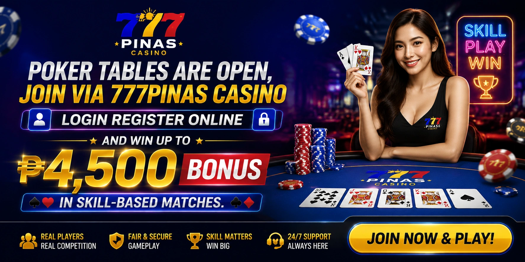 777PINAS poker visual 2