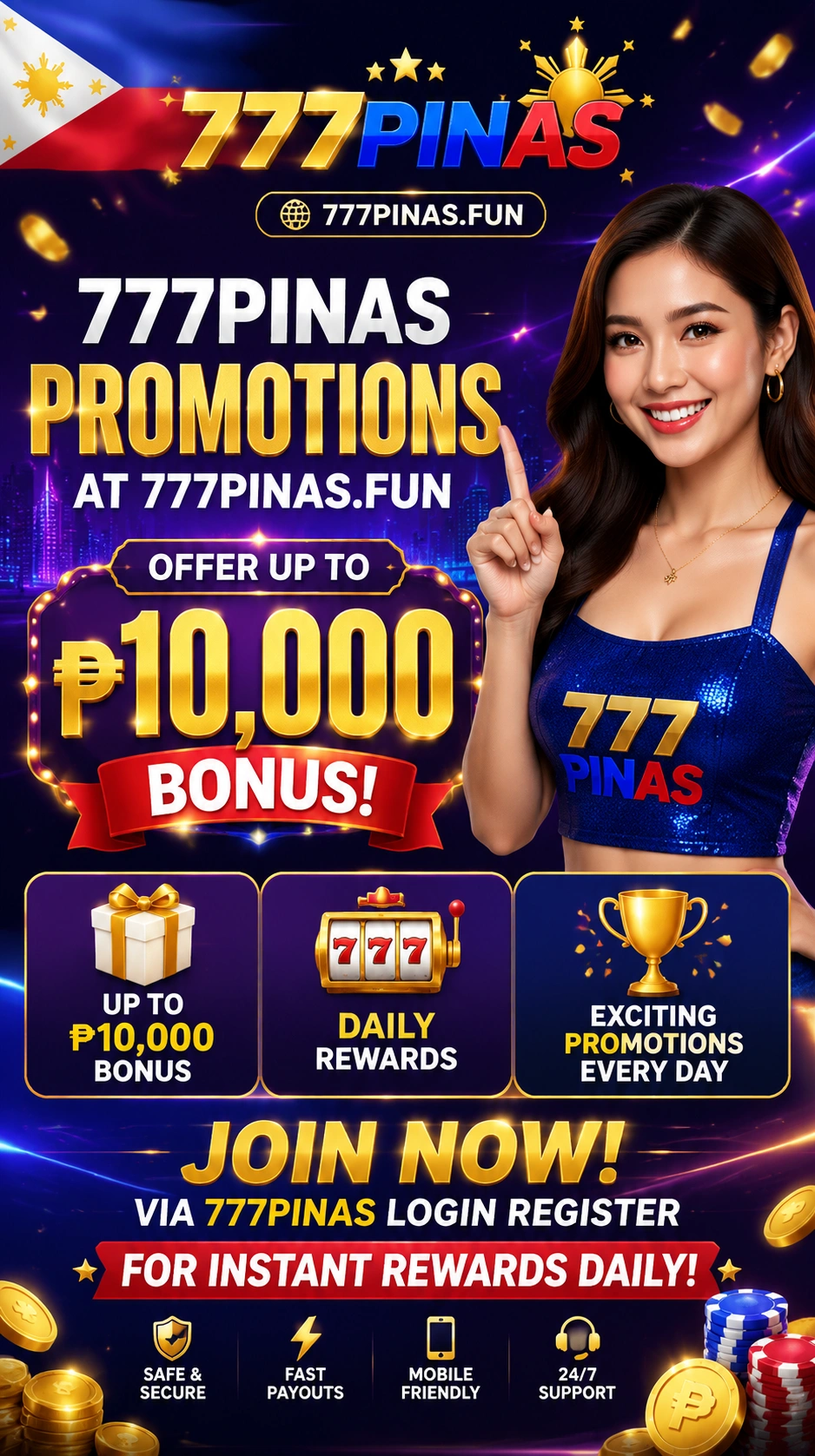 777PINAS 777PINAS Register guide image
