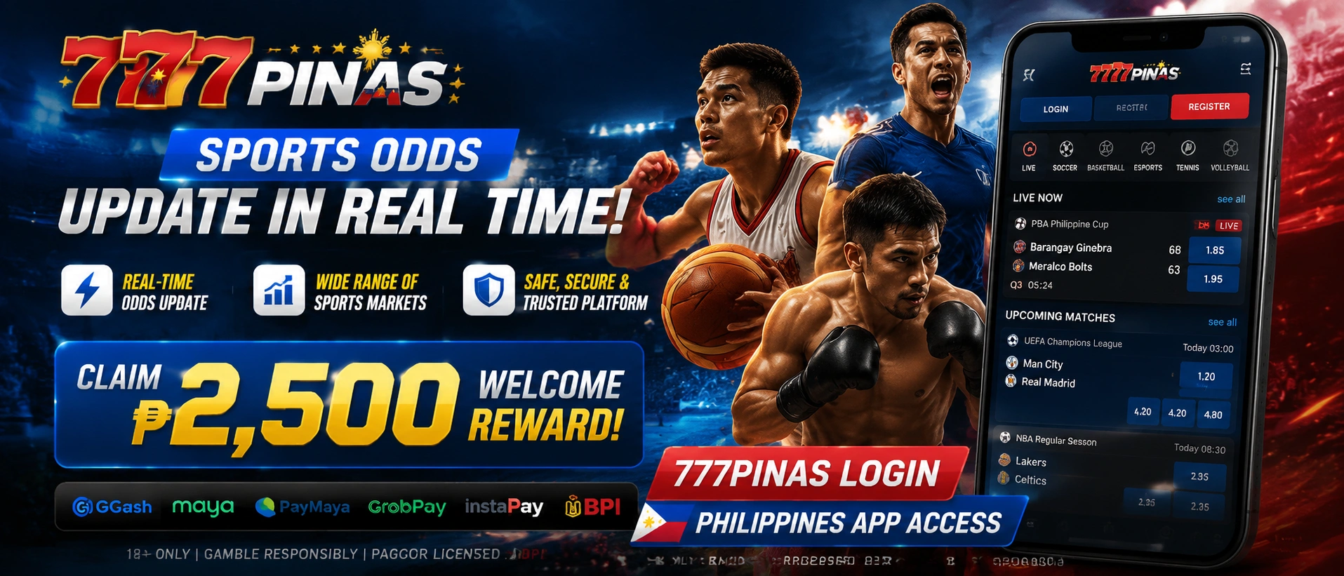 777PINAS Sports main visual