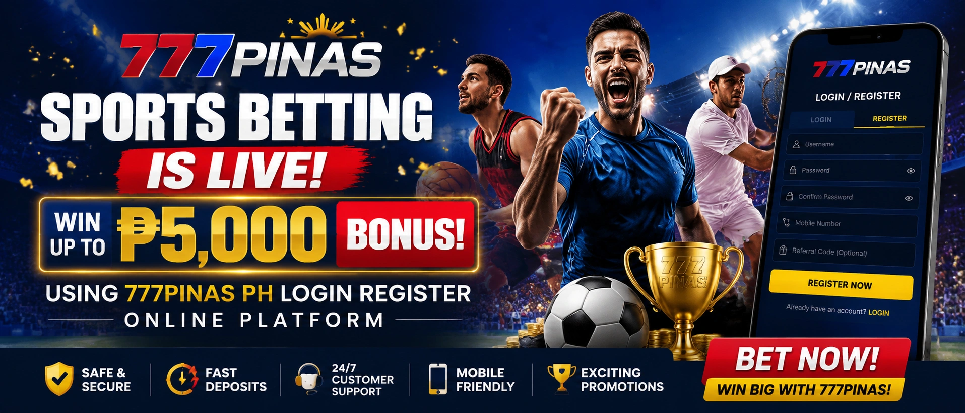 777PINAS sports banner 3